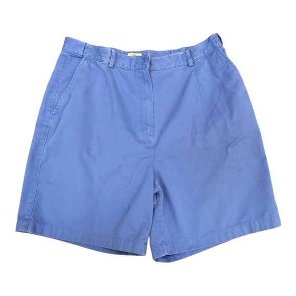 Vintage LL Bean Original Fit Walking Bermuda Shorts Size 14 - Picture 1 of 3